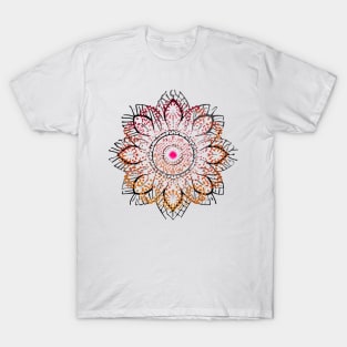 mandala Clamber Paintmandala Skip drawing T-Shirt